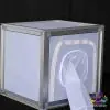 Heavy-Duty Aluminum Insect Rearing Cage (Black & White Mesh Options)
