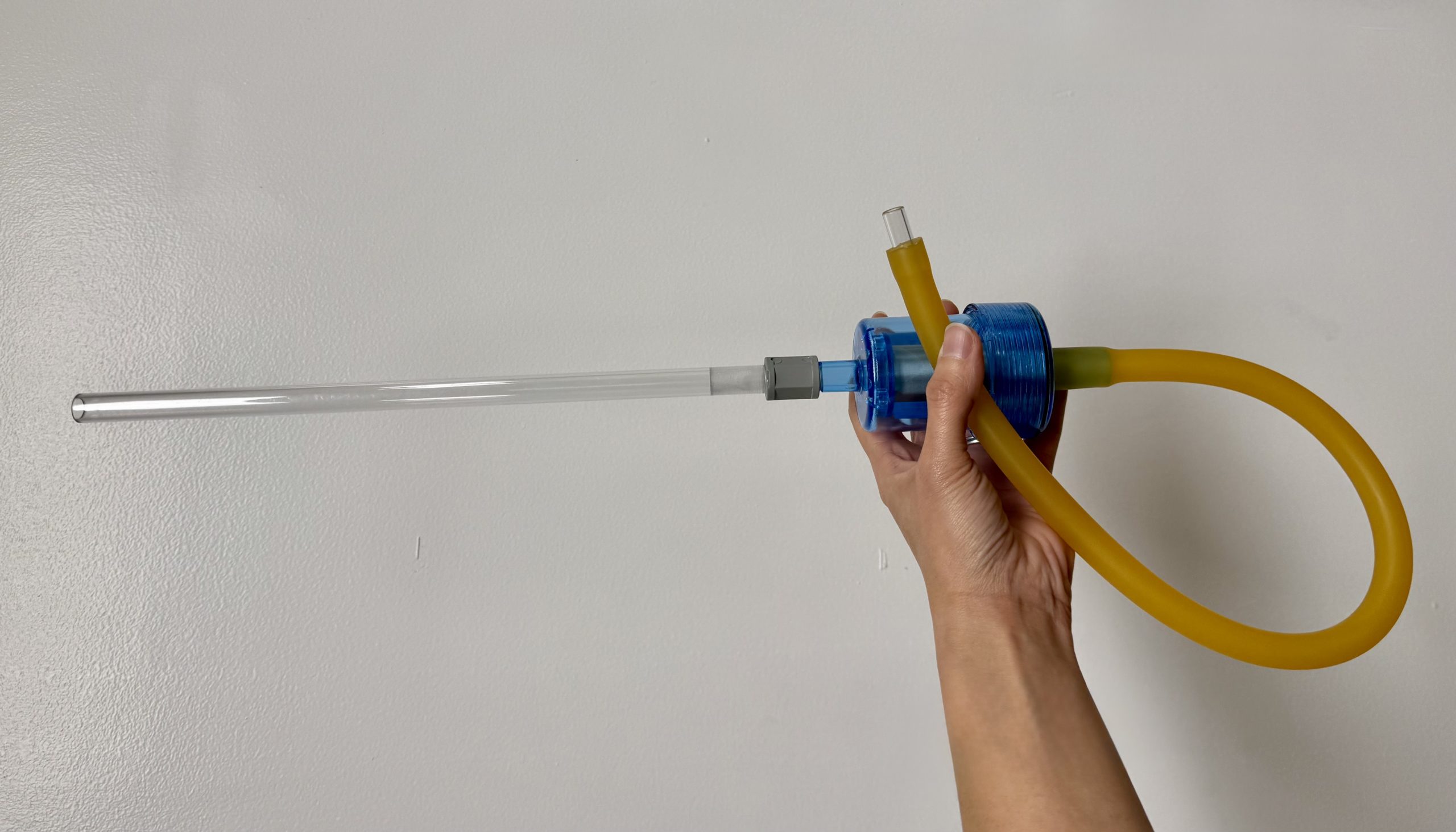Mouth Aspirator with HEPA Filter and 30-Degree Bent Tube - Image 2